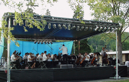 Chicago Metropolitan Pops at the Algonquin Founders Days Festival